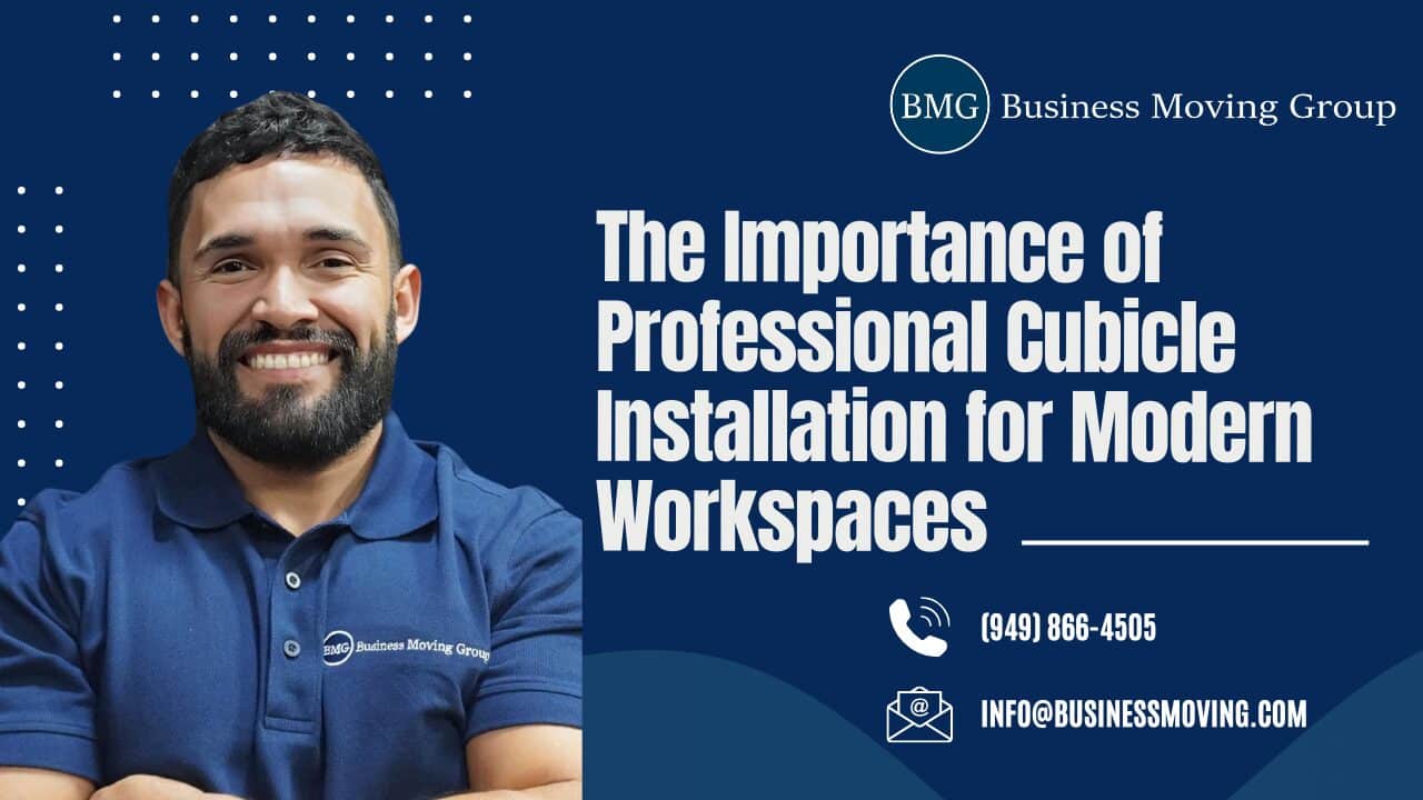 The Importance of Professional Cubicle Installation for Modern Workspaces | Business Moving Group