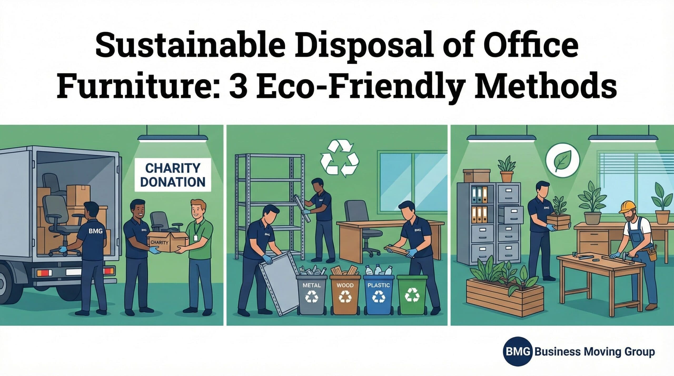 Sustainable Disposal of Office Furniture: 3 Eco-Friendly Methods