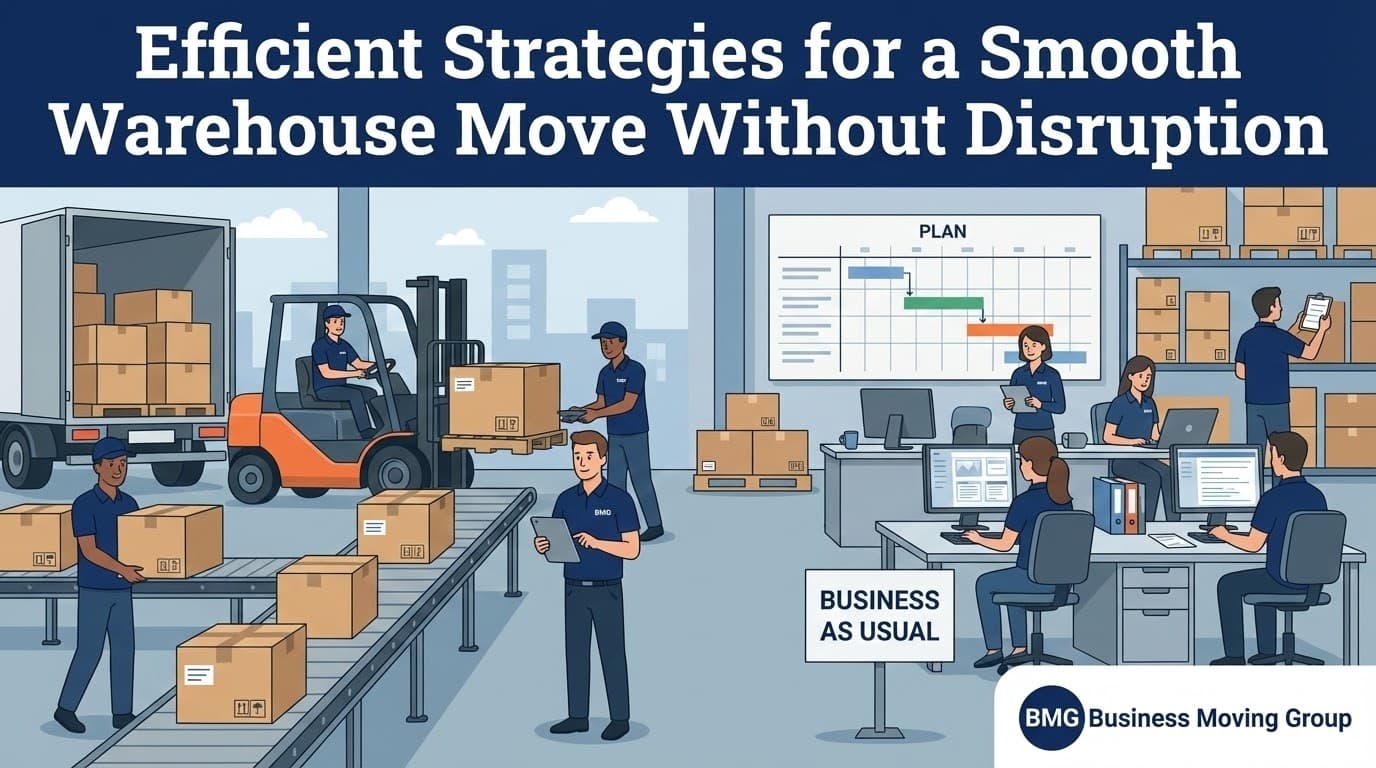 Efficient Strategies for a Smooth Warehouse Move Without Disruption