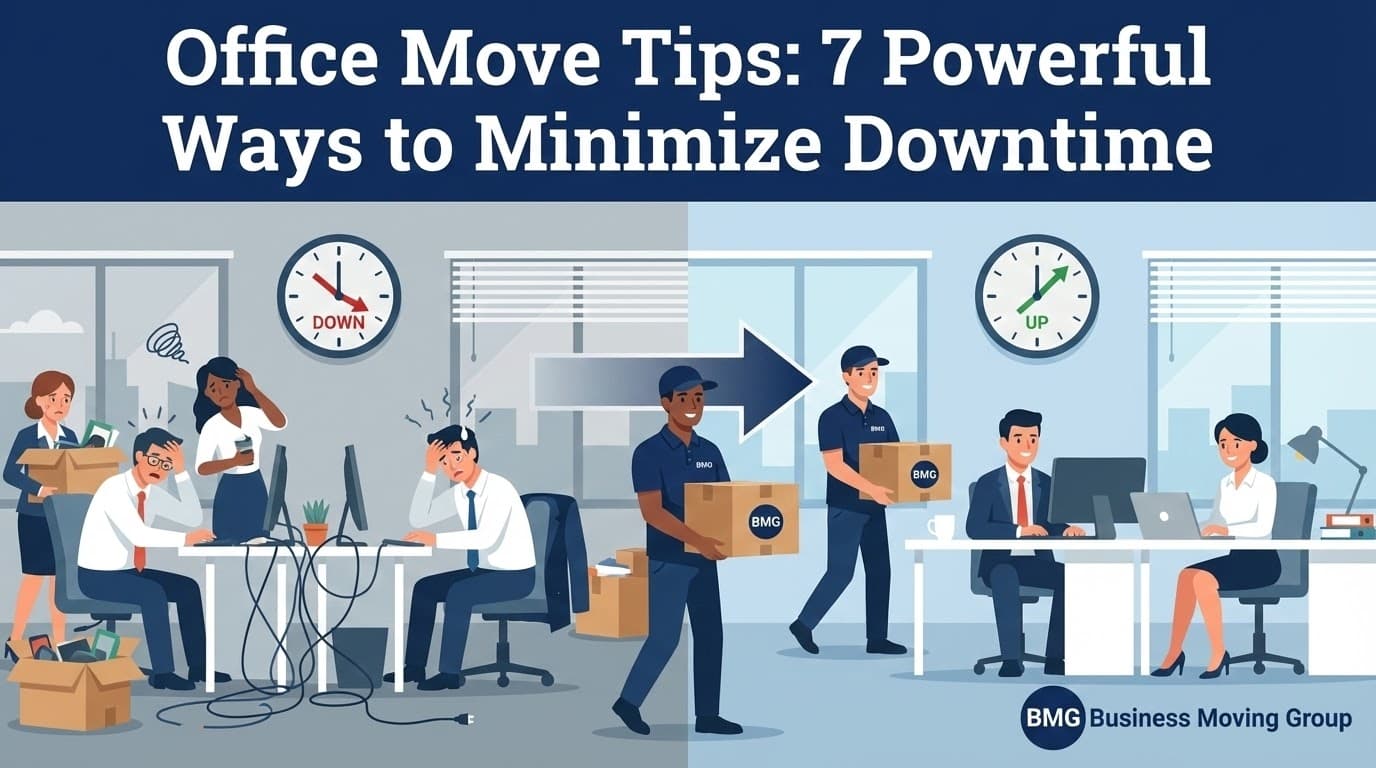 Office Move Tips: 7 Powerful Ways to Minimize Downtime