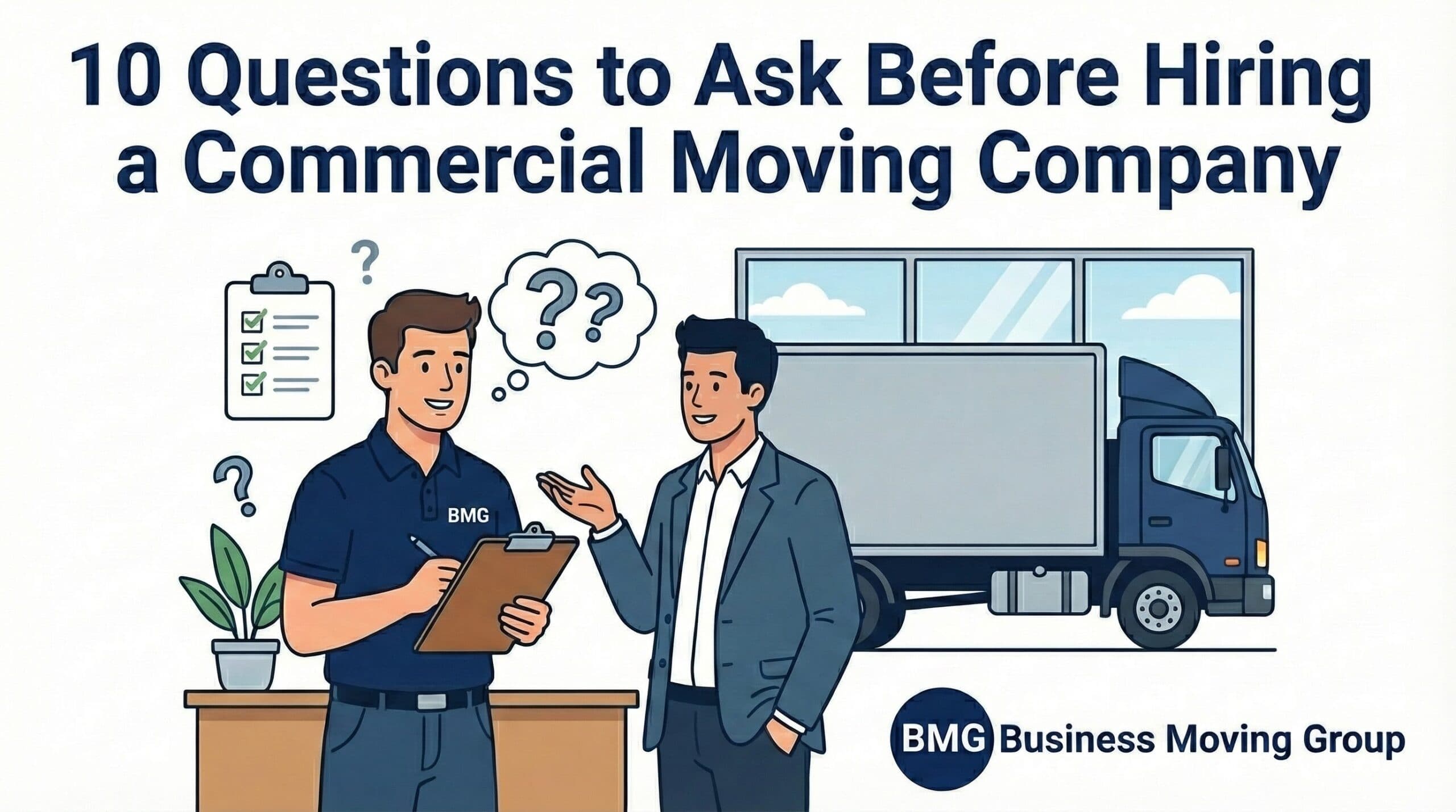 10 Questions to Ask Before Hiring a Commercial Moving Company