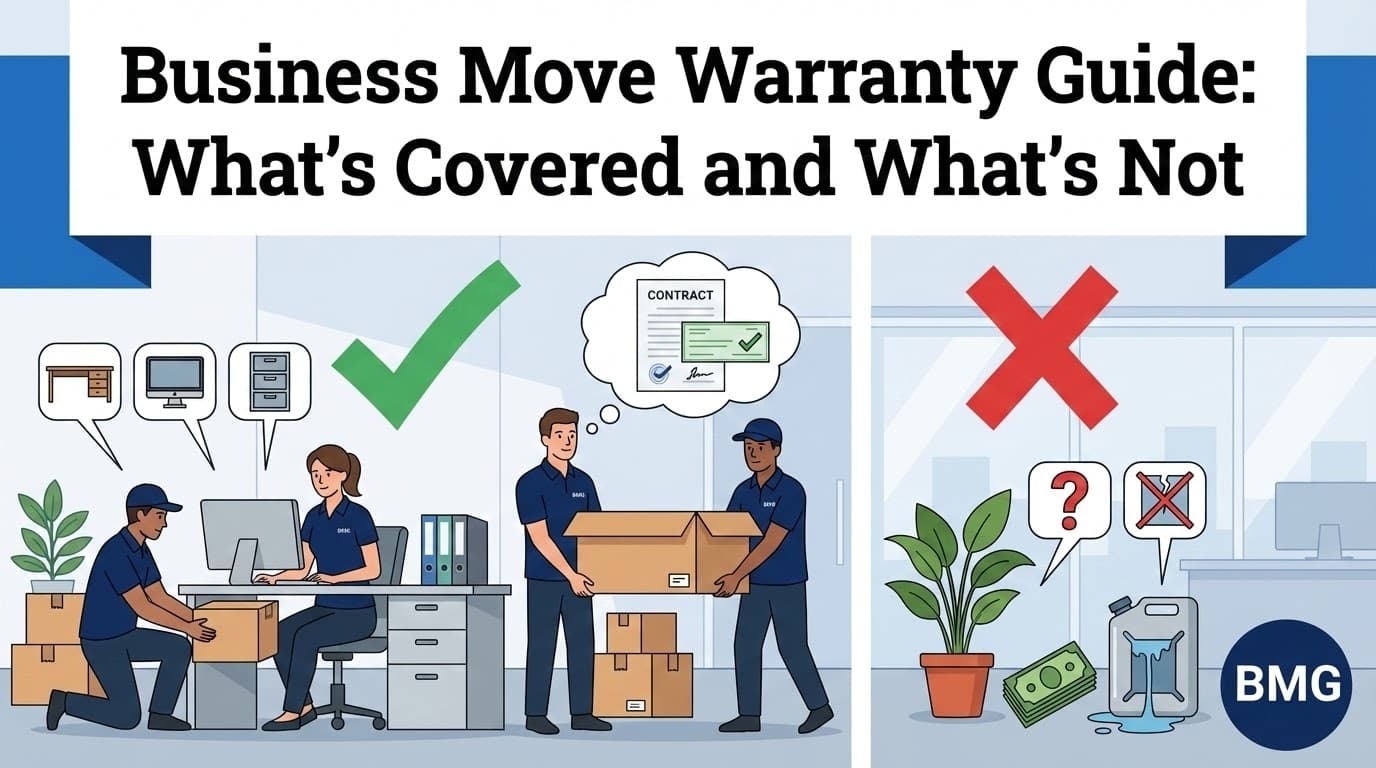 Business Move Warranty Guide: What’s Covered and What’s Not