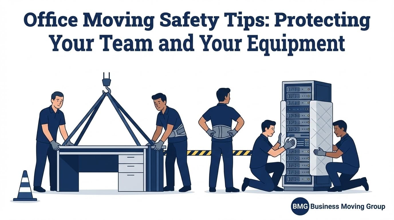 Office Moving Safety Tips: Protecting Your Team and Your Equipment