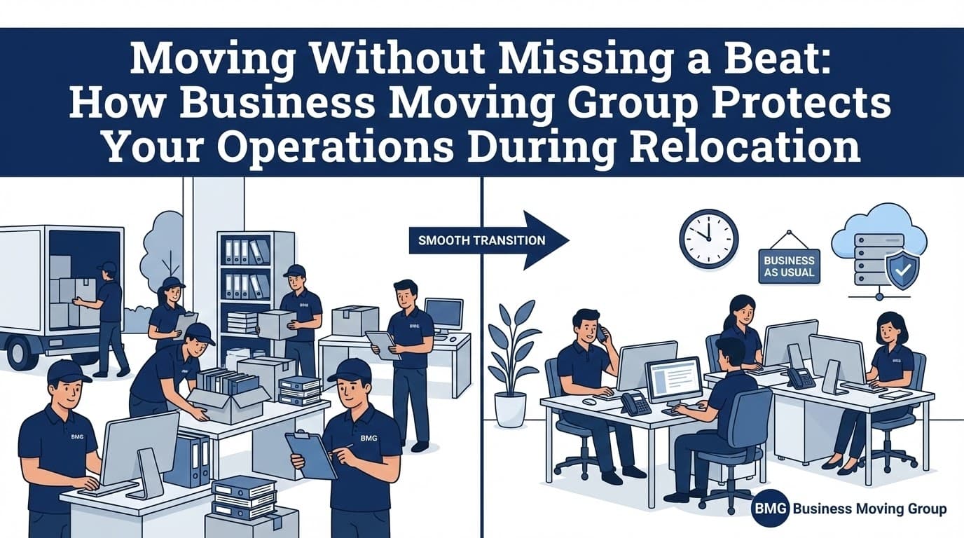 Moving Without Missing a Beat: How Business Moving Group Protects Your Operations During Relocation