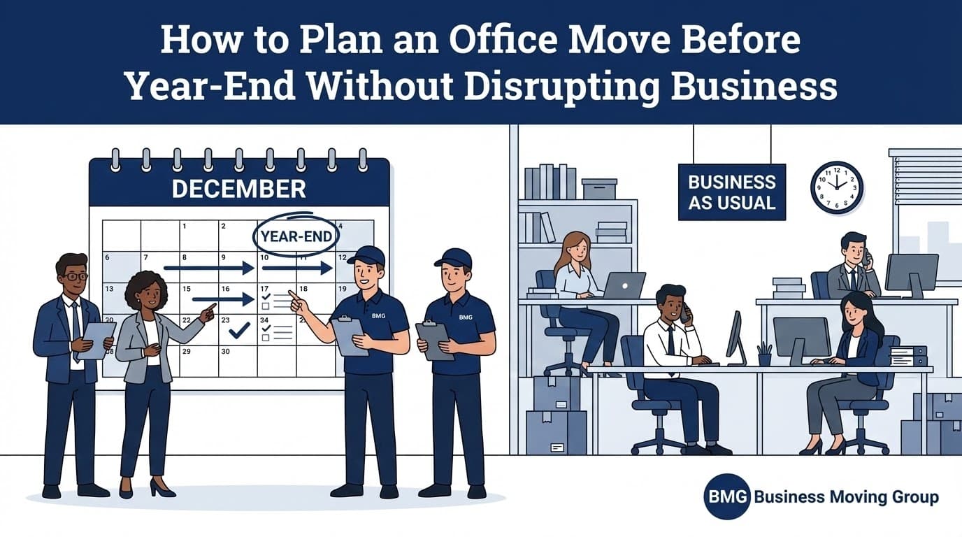 How to Plan an Office Move Before Year-End Without Disrupting Business
