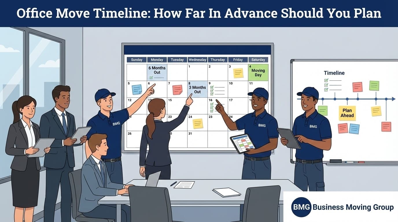 Office Move Timeline: How Far In Advance Should You Plan