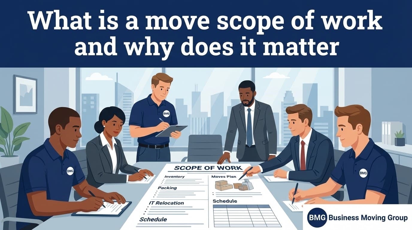 What is a move scope of work and why does it matter