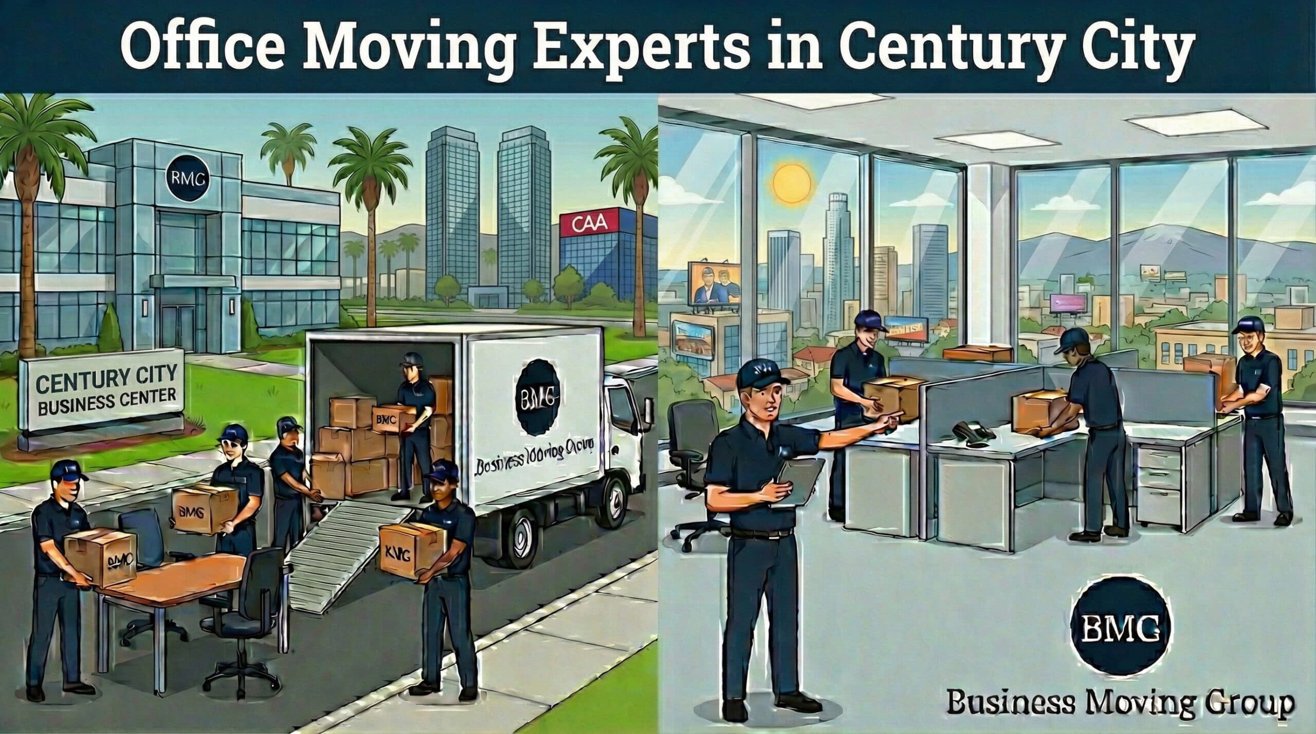 Office Moving Experts in Century City