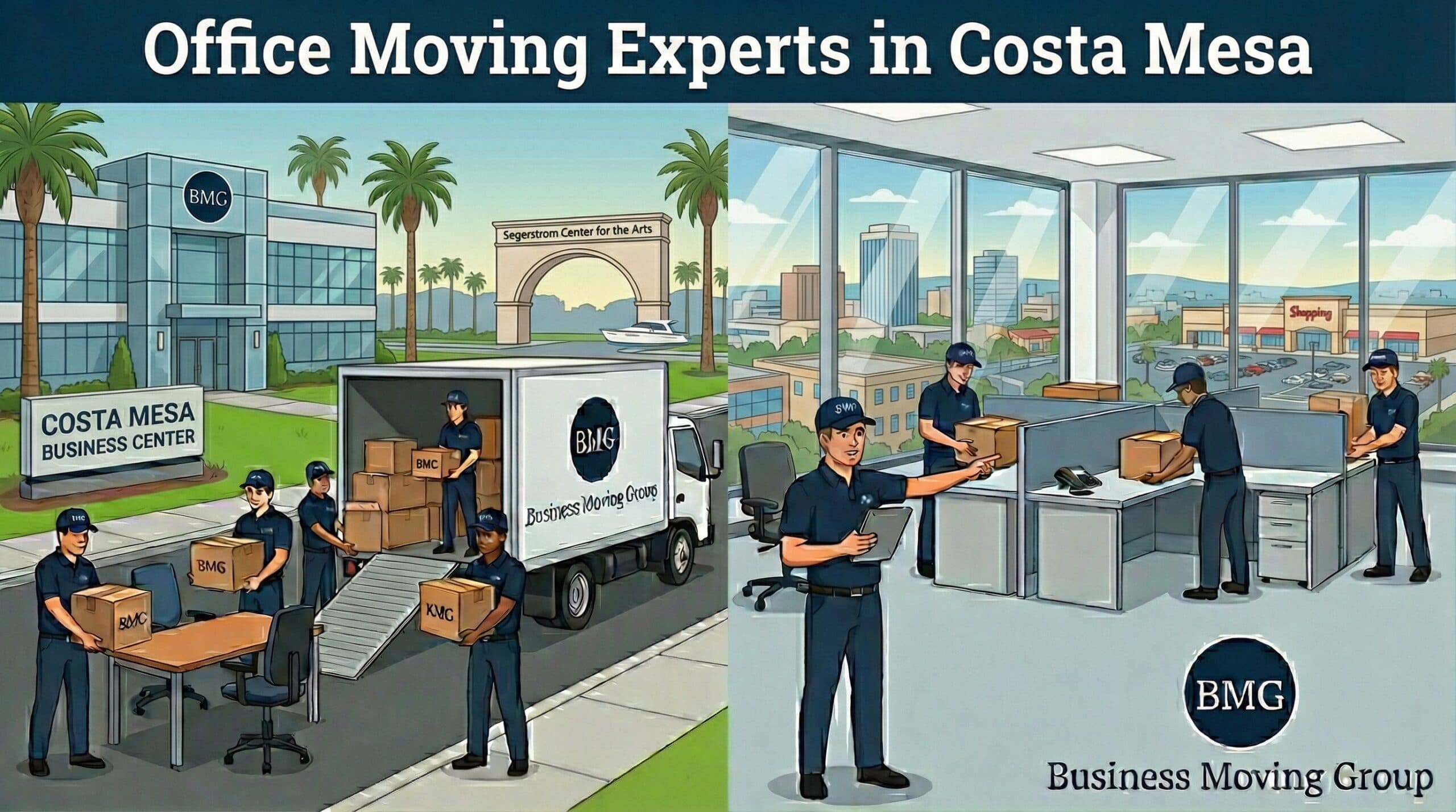 Office Moving Experts in Costa Mesa