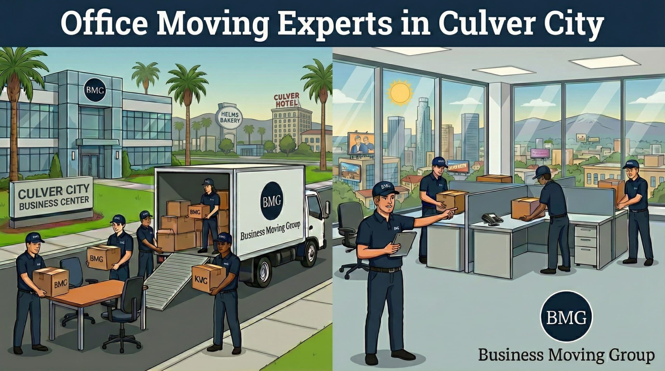 Office Moving Experts in Culver City