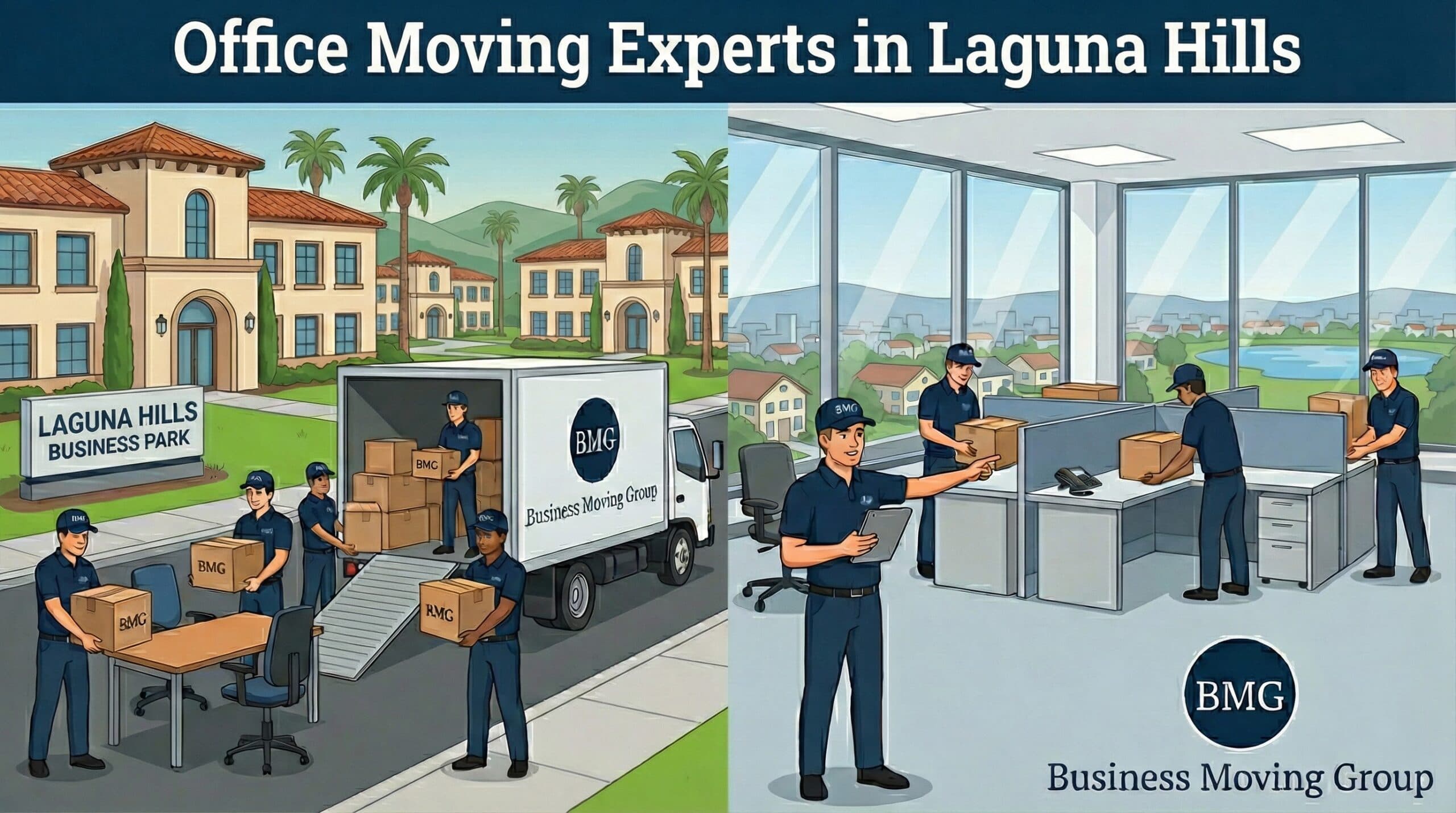Office Moving Experts in Laguna Hills