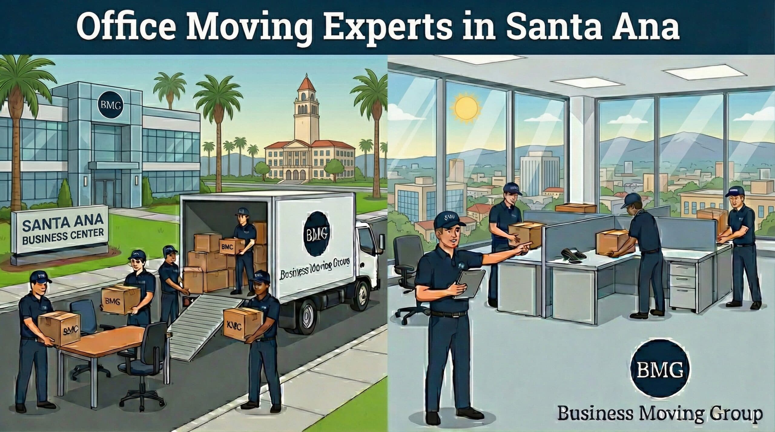 Office Moving Experts in Santa Ana