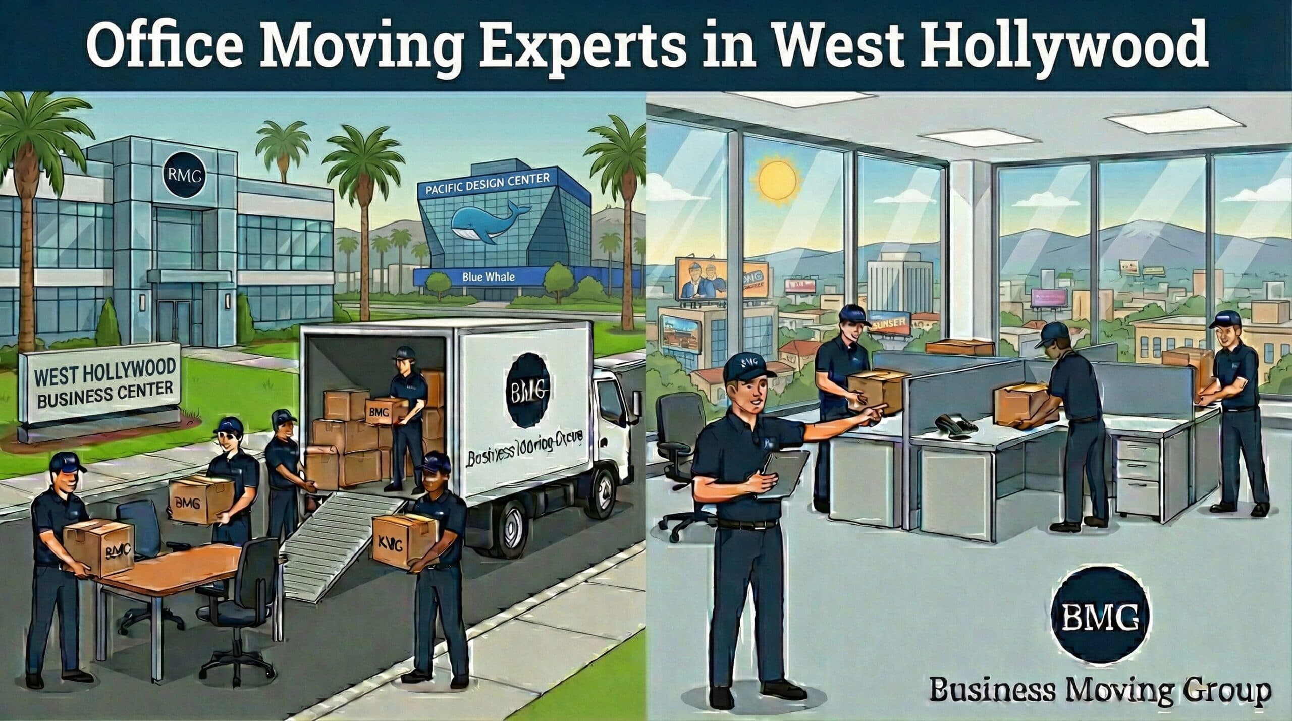 Office Moving Experts in West Hollywood