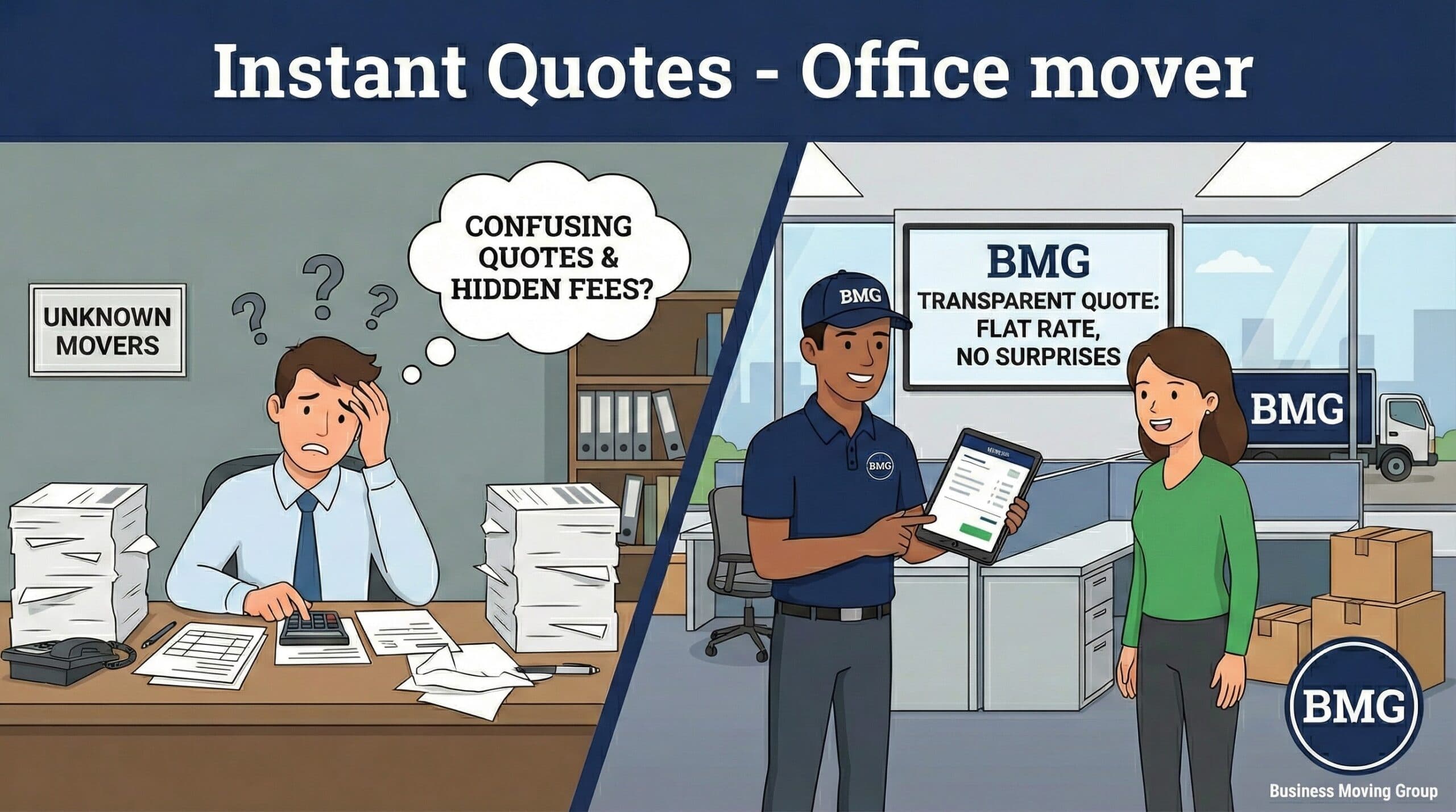 Instant Quotes-Office mover