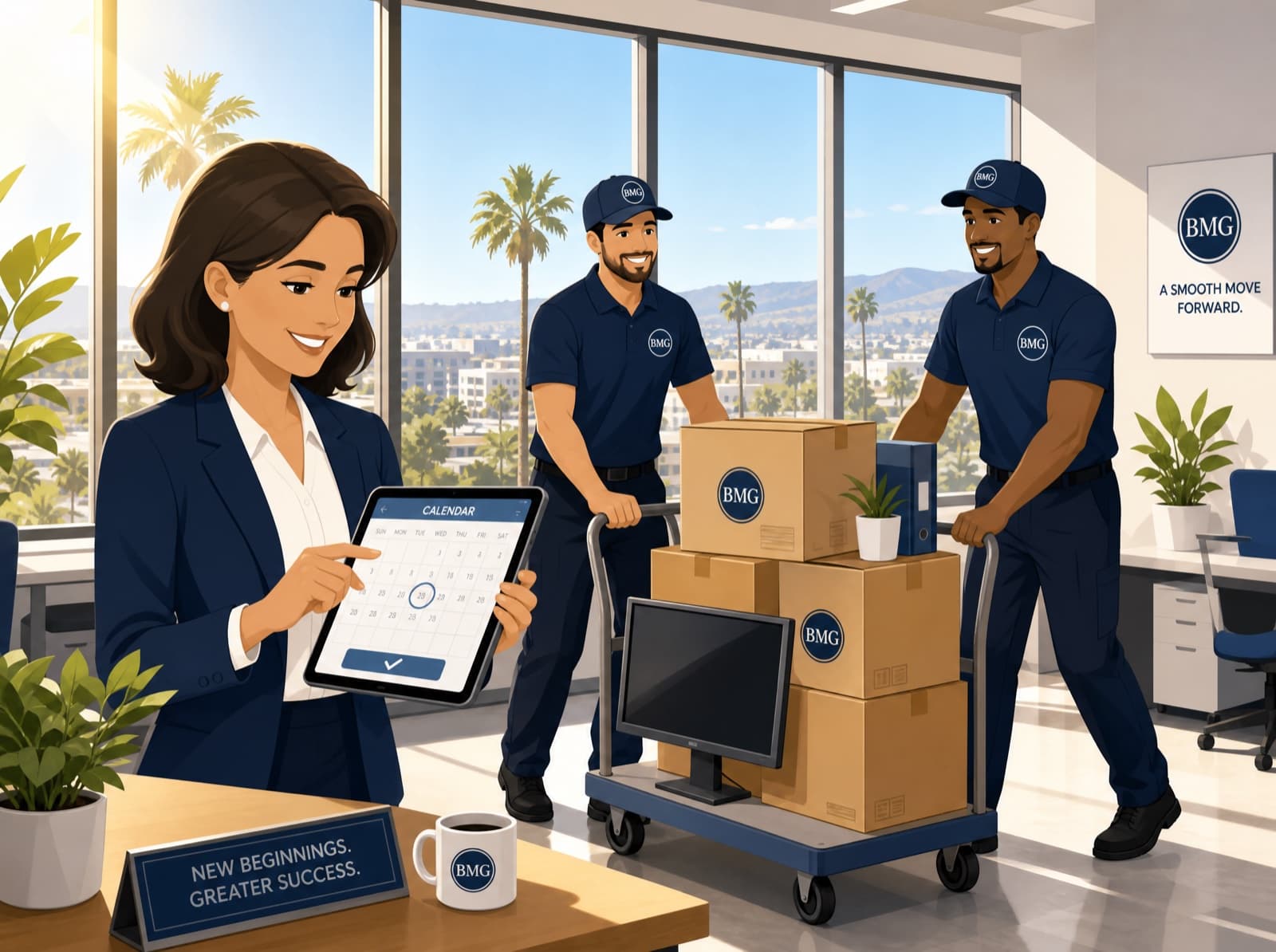 Best Time of Year to Schedule an Office Move in Southern California