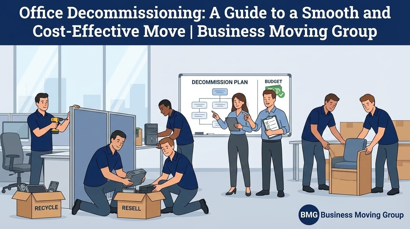 Office Decommissioning: A Guide to a Smooth and Cost-Effective Move | Business Moving Group