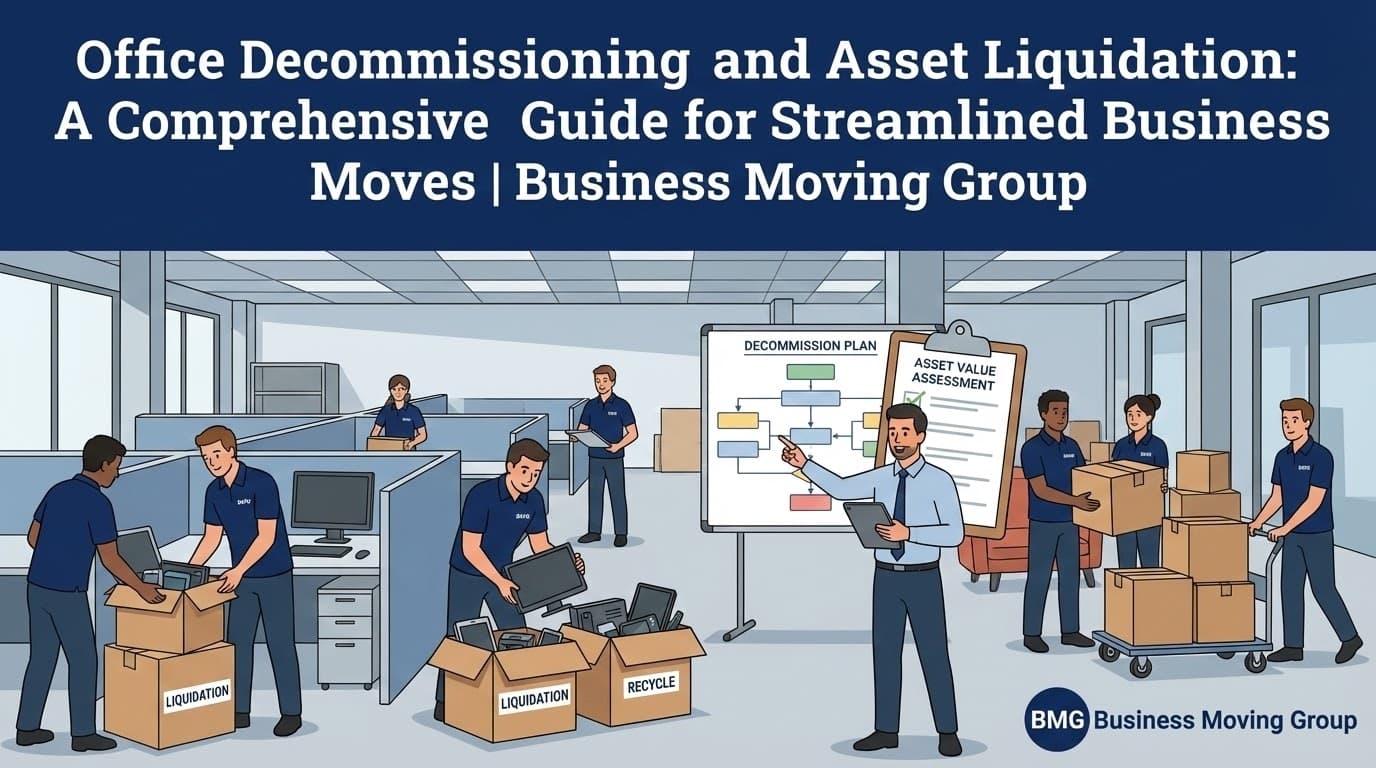 Office Decommissioning and Asset Liquidation: A Comprehensive Guide for Streamlined Business Moves | Business Moving Group