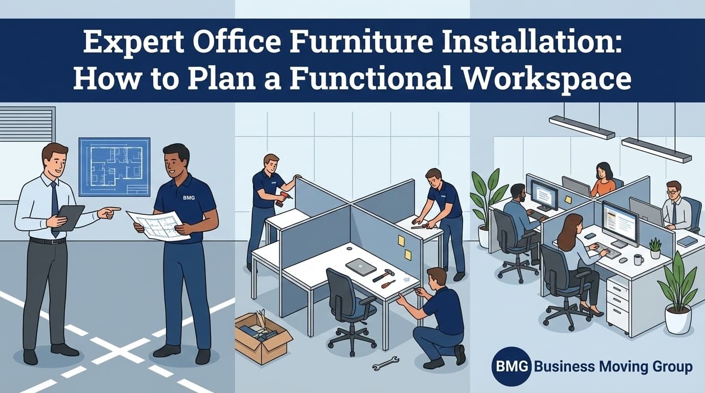 Expert Office Furniture Installation: How to Plan a Functional Workspace