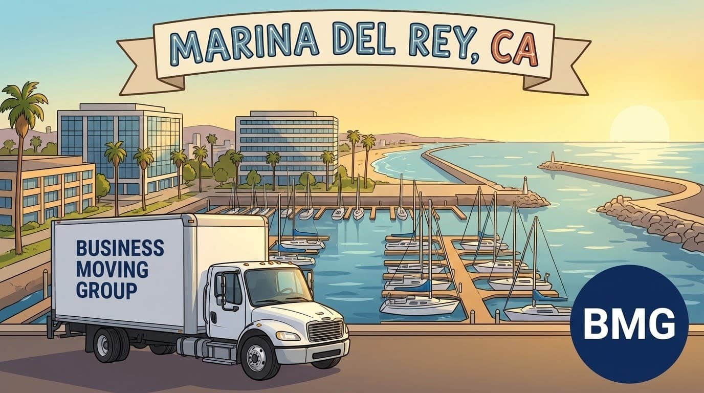 Business moving services in Marina Del Rey, CA